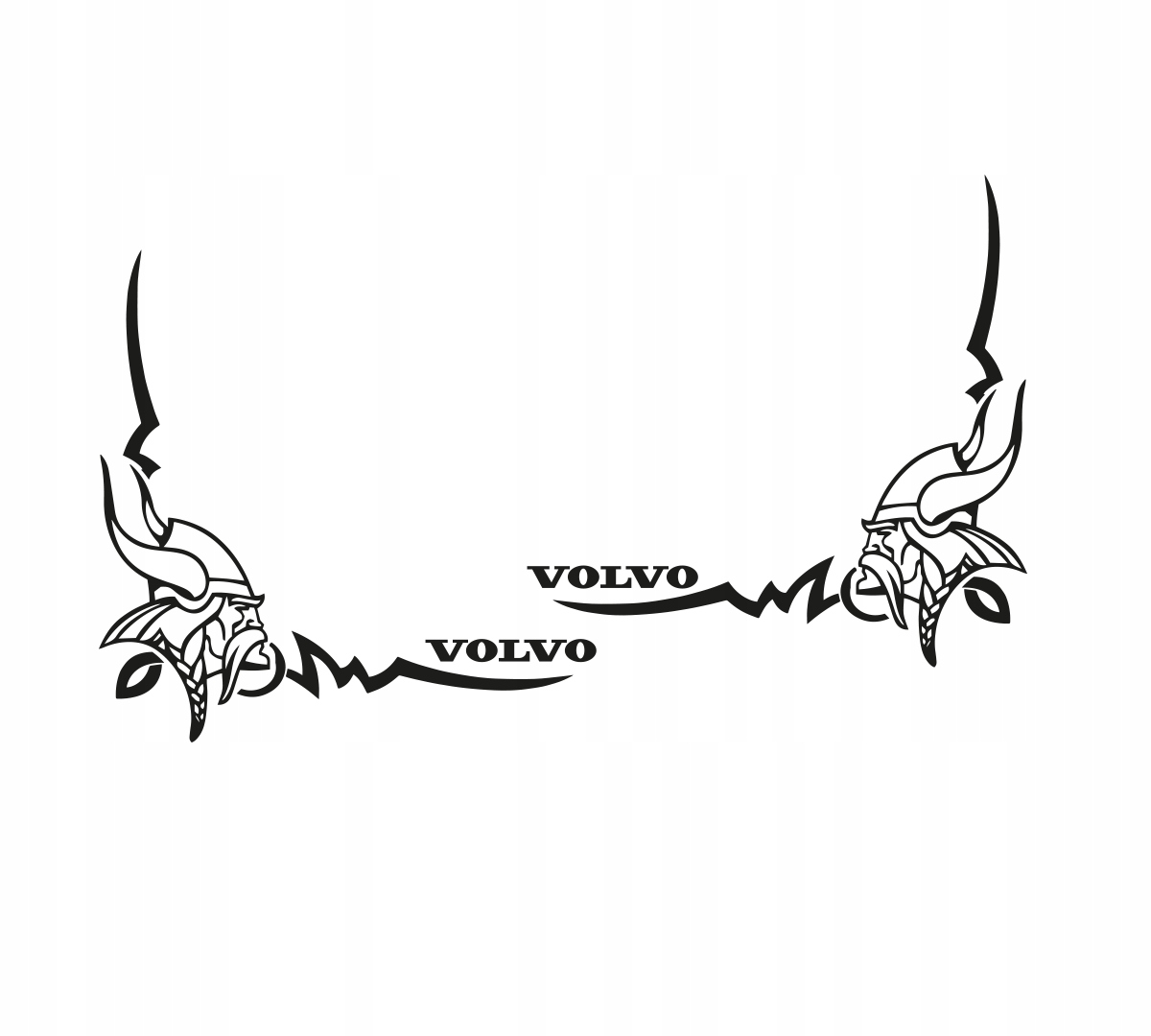 

Naklejki na Szybę Volvo Tir