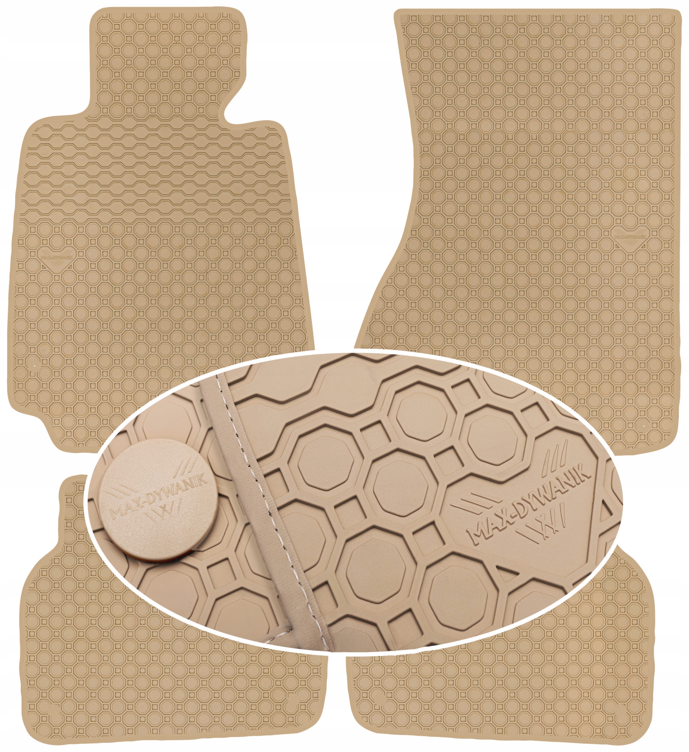 Bmw 5 E39 1995-2004 Koberce Béžové