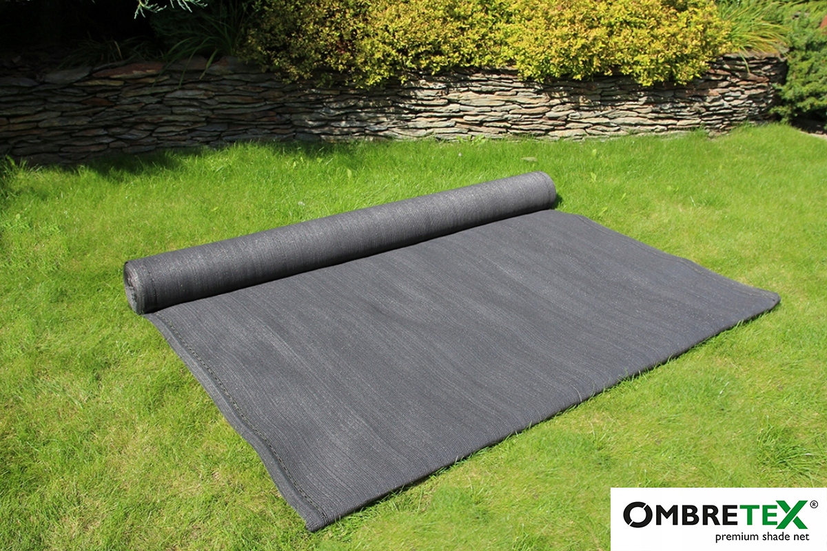 SIATKA CIENIUJĄCA MATA MASKUJĄCA NA PŁOT 1,5x10m 95% grafit GRAFITOWA EAN (GTIN) 5902288235066