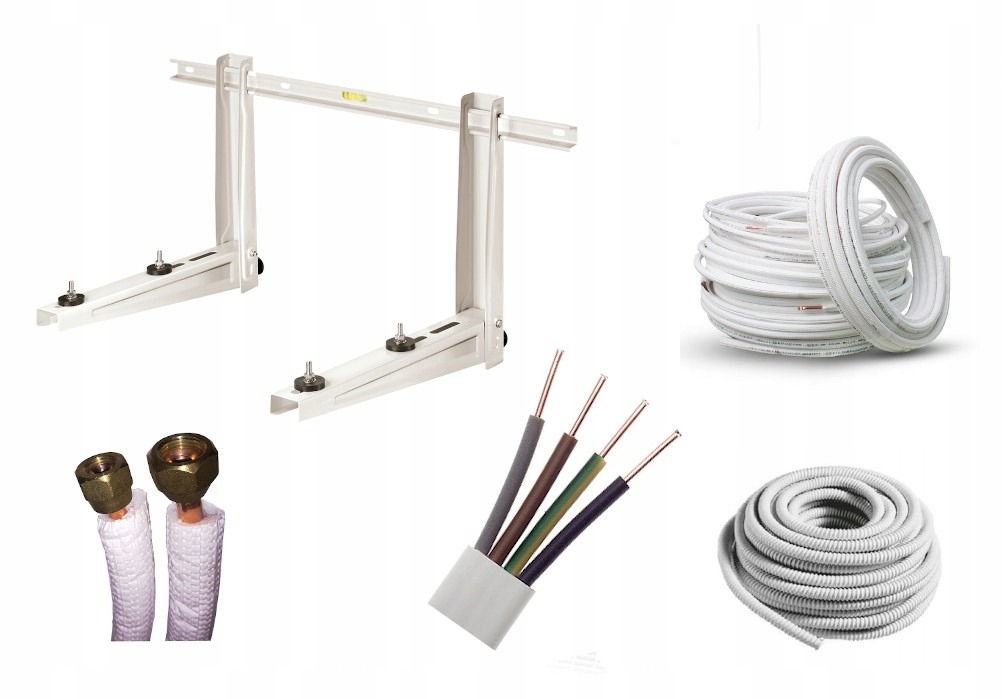 Montážní sada pro klimatizaci 3,5 kW pro montáž klimatizace 3 mb 2,5 kW