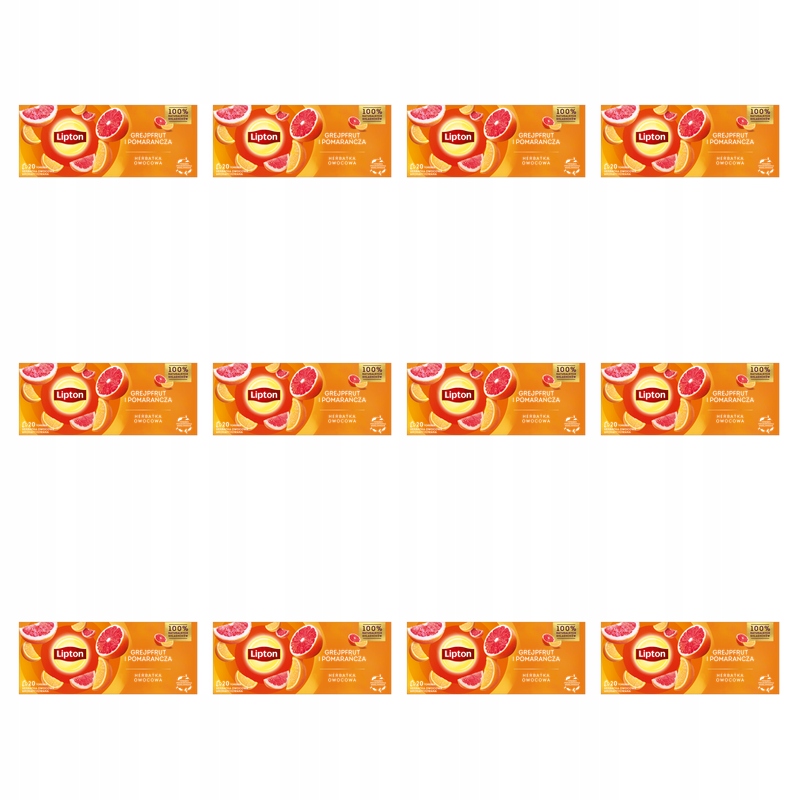Lipton Fruit Grapefruit a Pomeranč 20TB X12