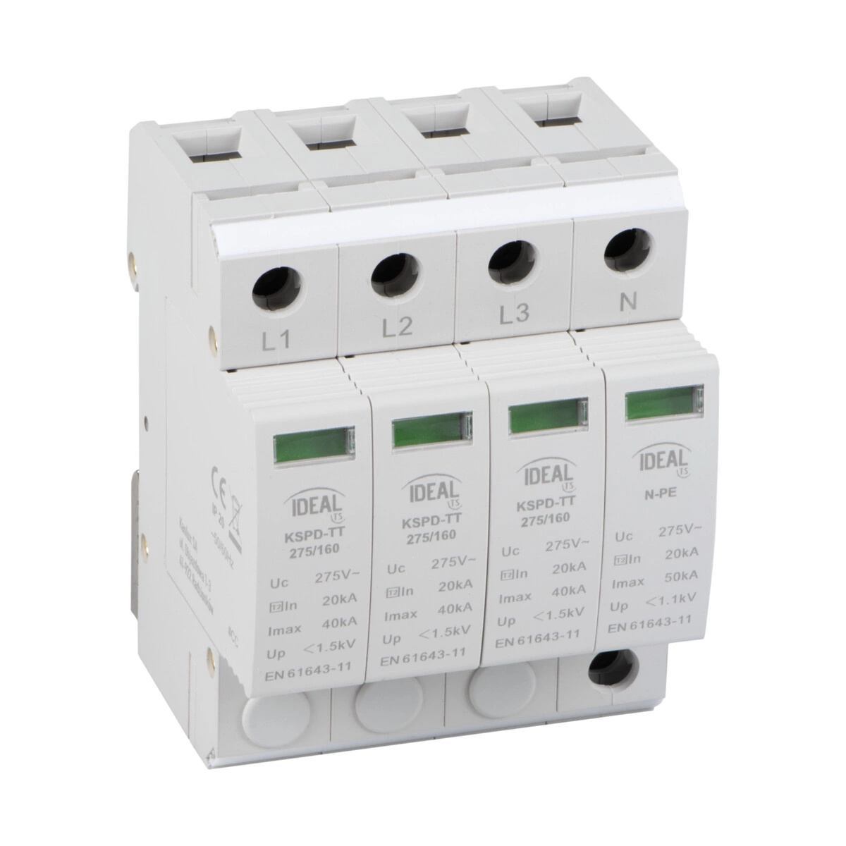 

Ogranicznik Przepięć Kspd-tt 275/160 3P+N