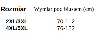 HAN 2945 biustonosz top damski bezszwowy z koronką ciemny beż 2XL/3XL Płeć kobieta