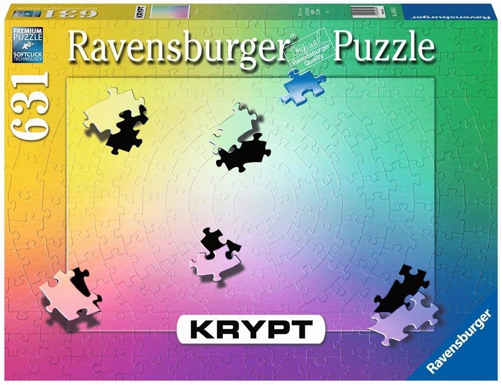 Puzzle 631 el. Ravensburger - Krypt Gradient Marka Ravensburger