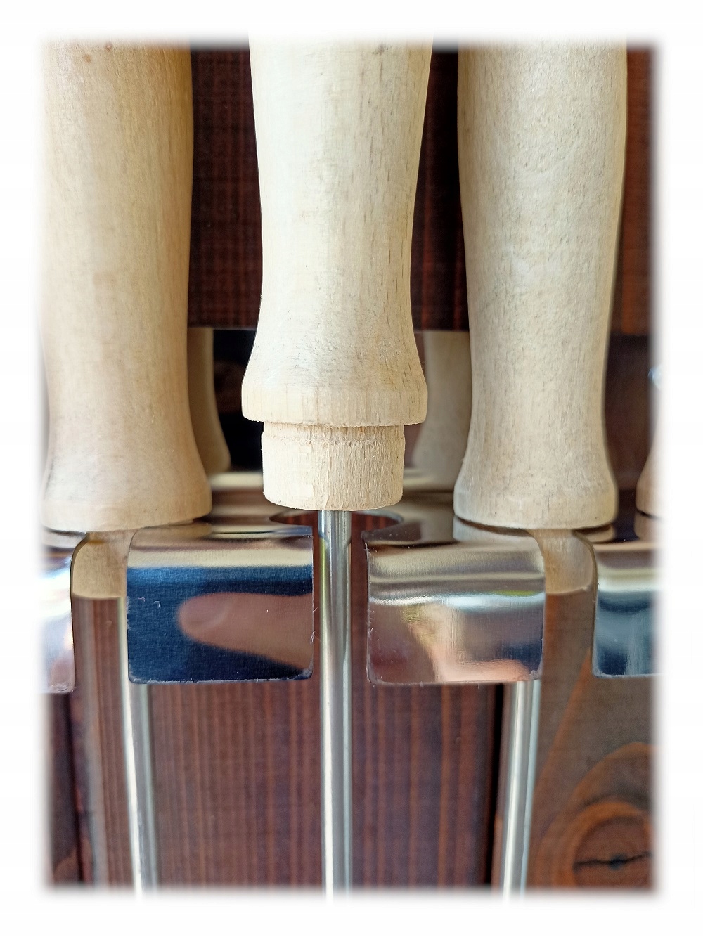 Kijki Widelce NIERDZEWNE + Wieszak ognisko grill Rodzaj widelec ogniskowy (widełki)