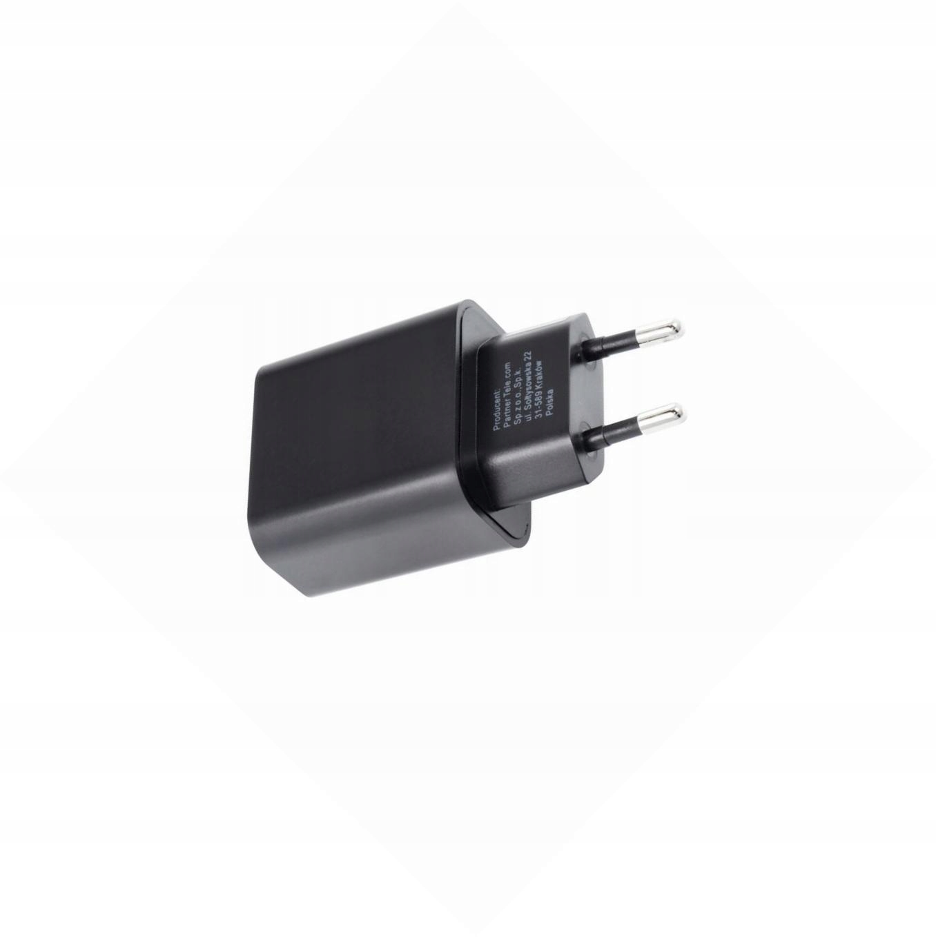 Ładowarka Usb-c Szybka 20W Pd czarna do Realme 14 Pro Plus 5G