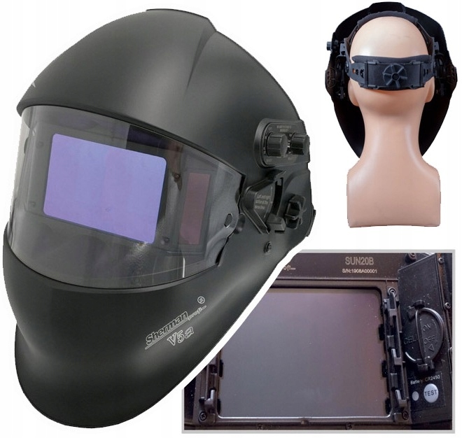 Svářecí kukla/helma Sherman V5a 4 senzory