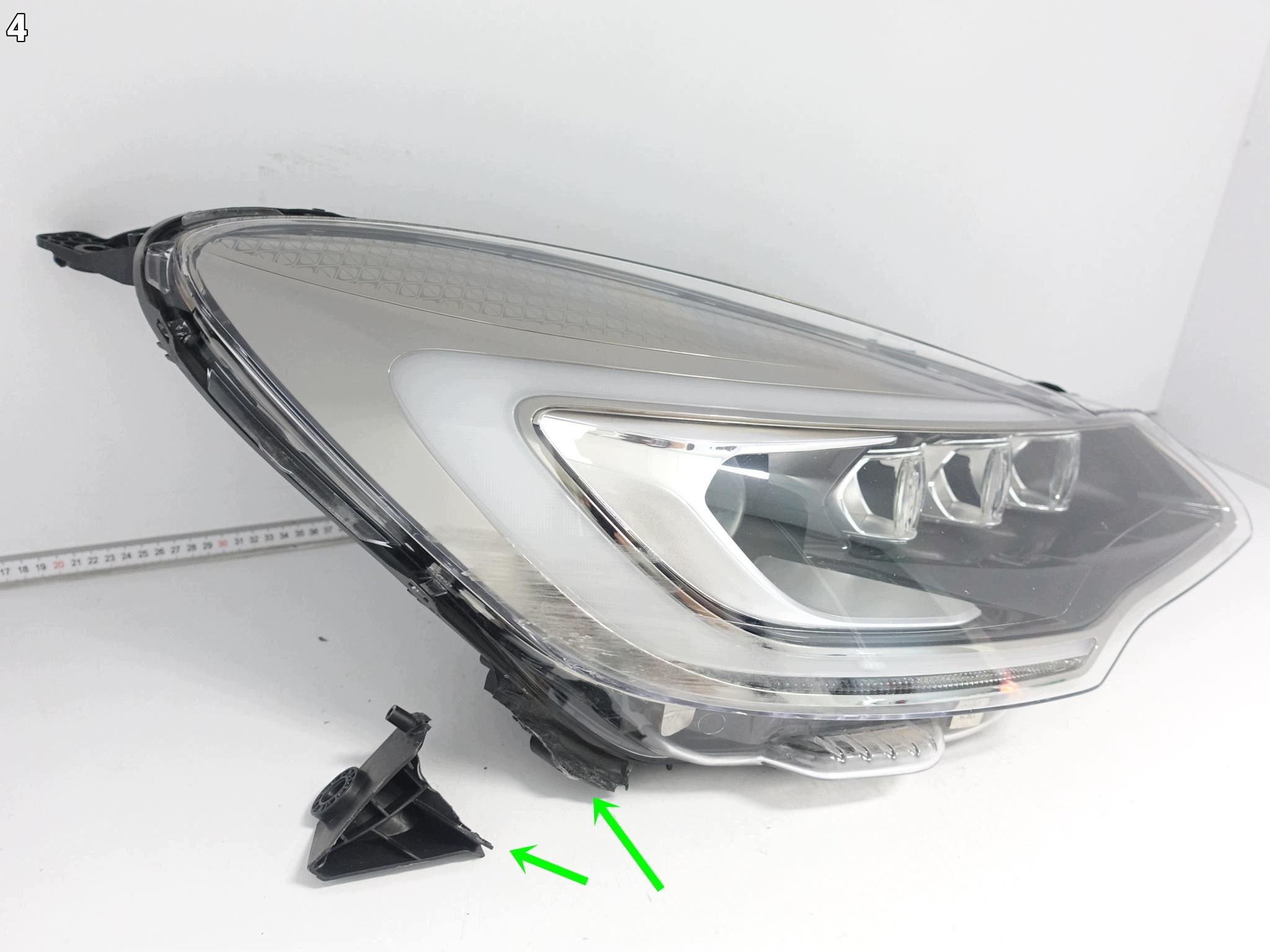 CITROEN C3 II 2 DS3 14-19 LIFT light XENON + LED right front EUROPA
