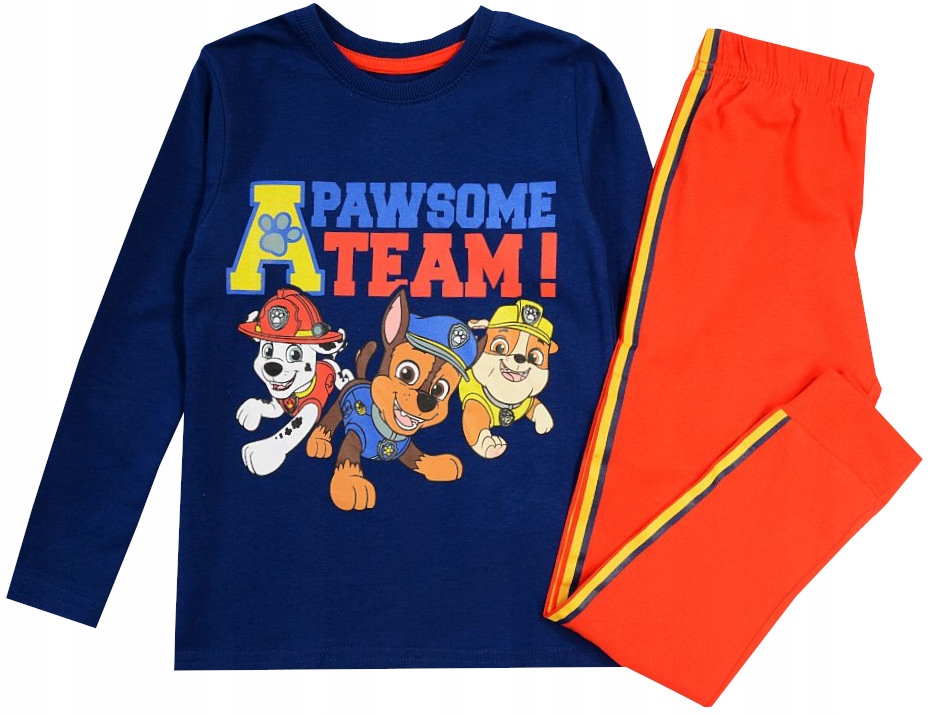 

Psi Paw Patrol Piżama Komplet team 98 E191o