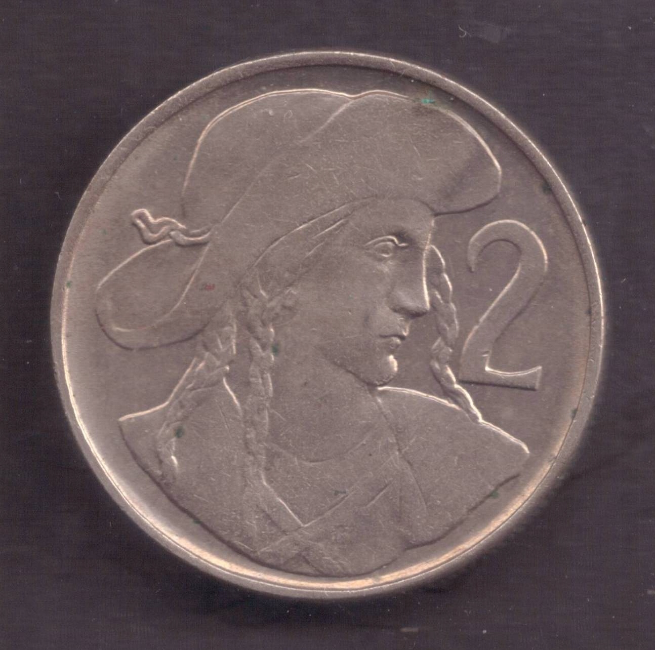 Czechosłowacja - 2 Korona 1947 rok