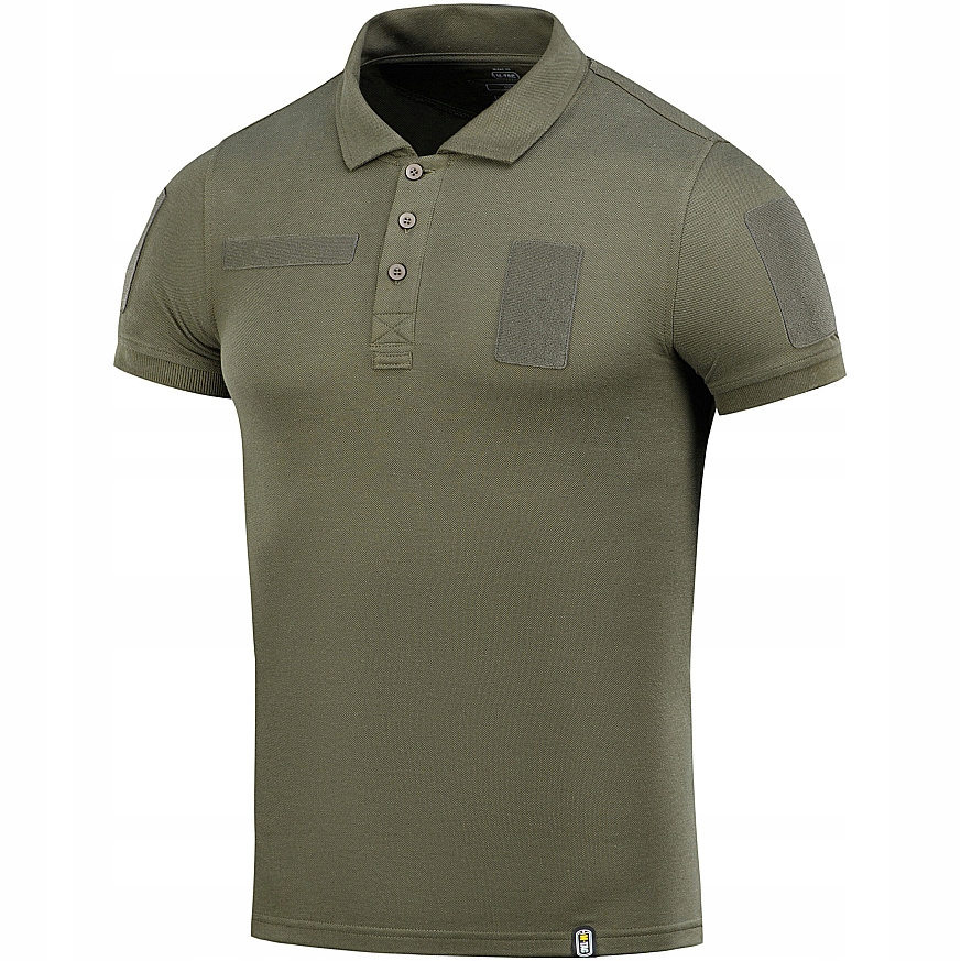 M-Tac Vojenské taktické tričko Polo 65/35 Velcro Army Olive vel. S