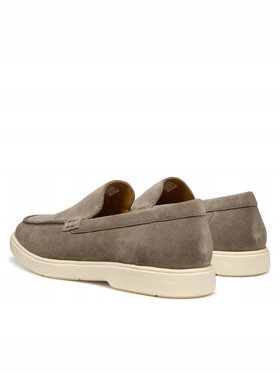 Světle šedé pánské mokasíny Geox Spherica EC17