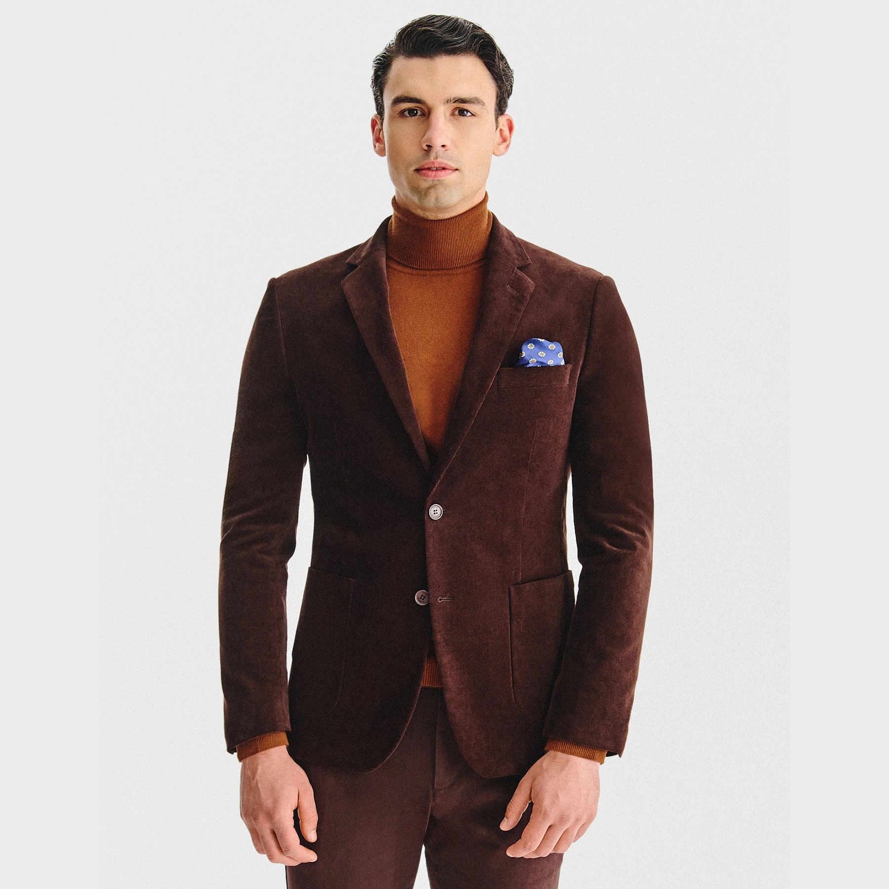 Pánská sako v hnědé barvě Pako Lorente vel