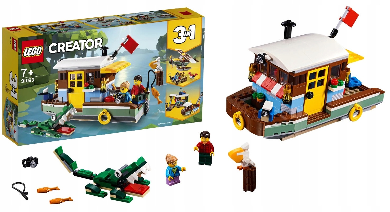 KLOCKI LEGO CREATOR 31093 - ŁÓDŹ MIESZKALNA