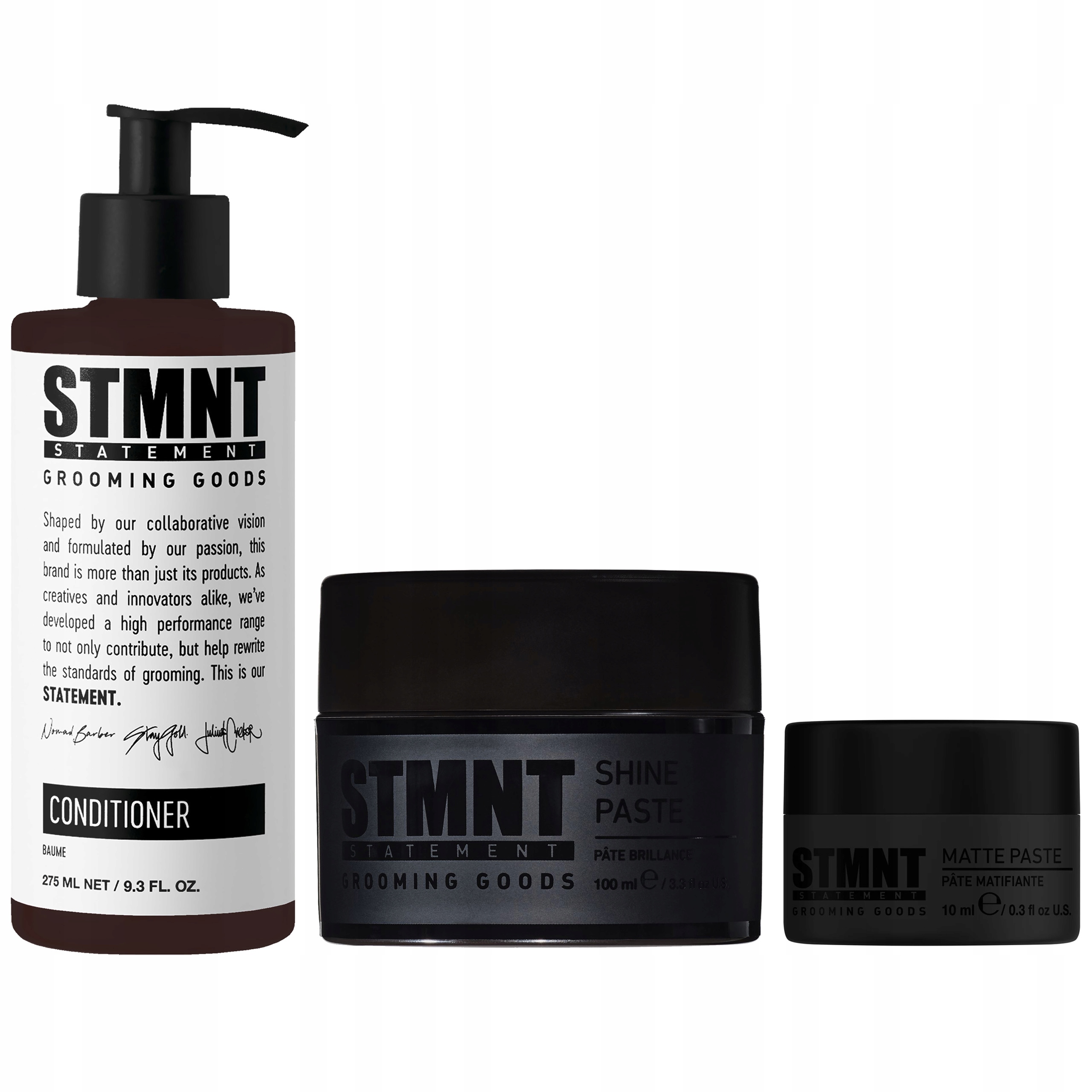 Sada Stmnt lešticí pasta, matující pasta, kondicionér 100 ml 10 ml 275 Ml