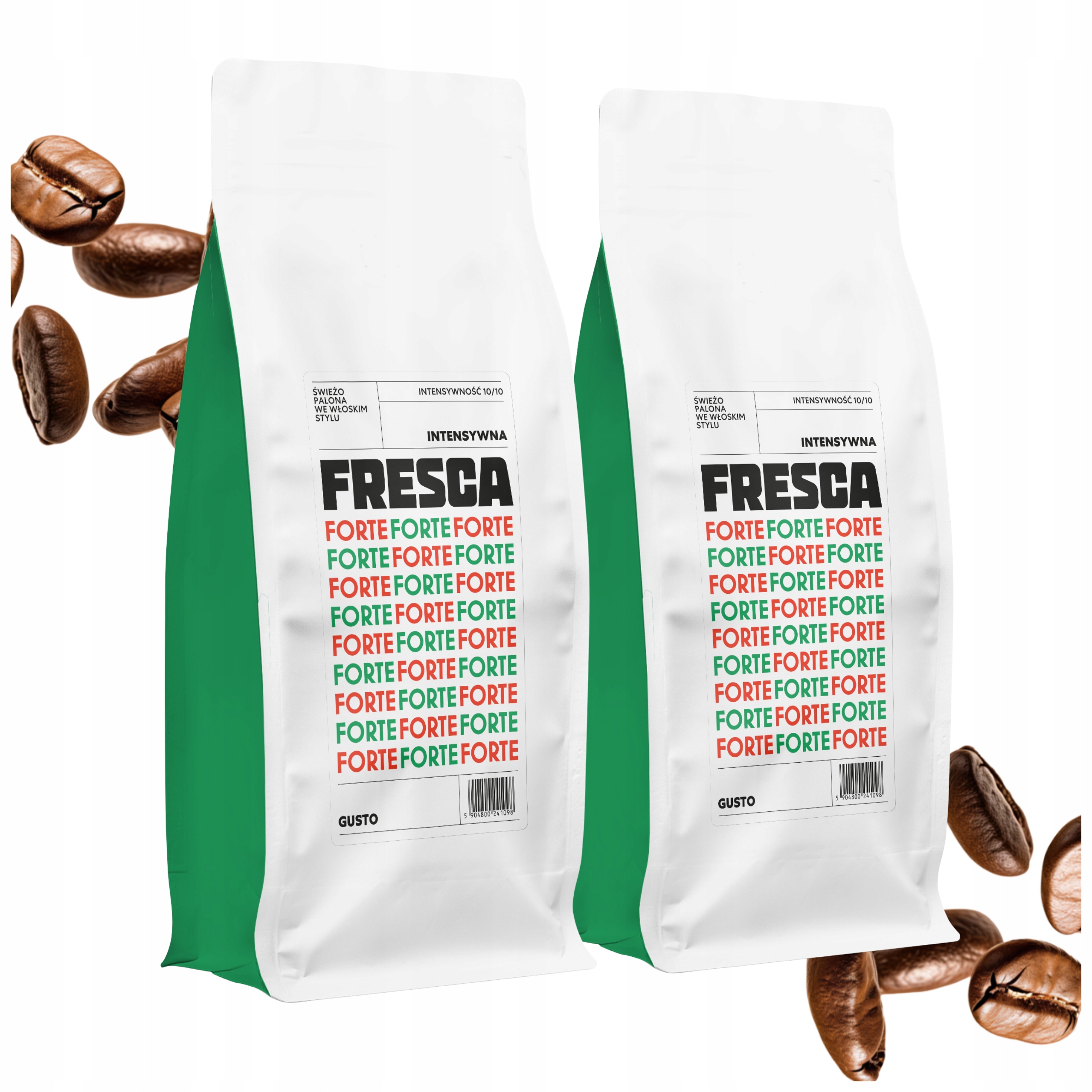 Levně Káva Do Kávovaru 2kg Brazílie blend Forte Čerstvě pražená Zrnková