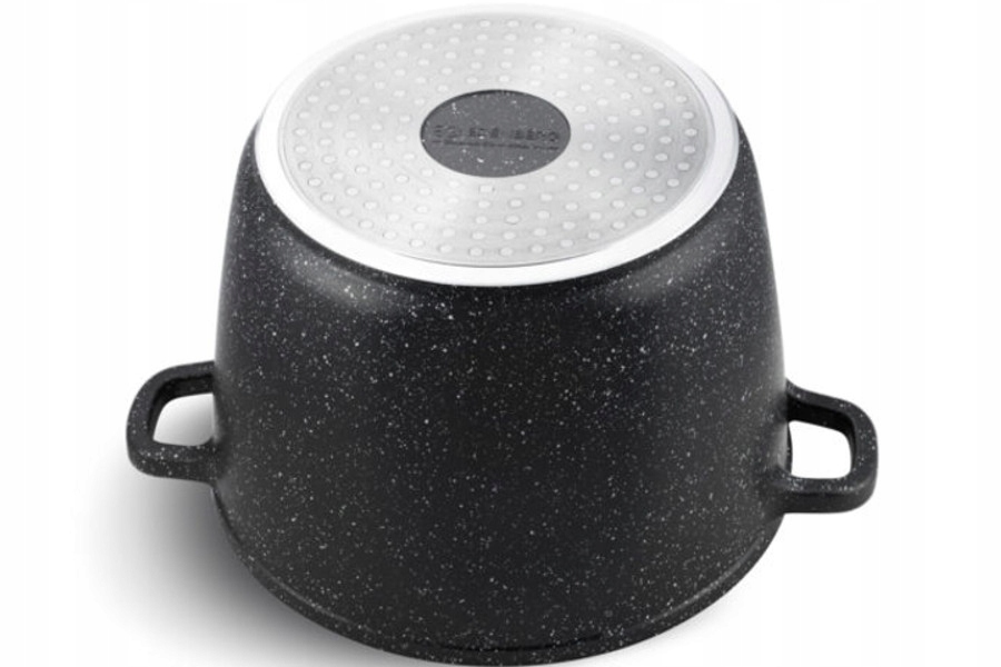 Duże garnki granitowe brytfanki INDUKCJA 8043 Marka Zilner