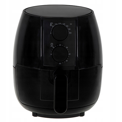 Air Fryer Frytkownica Beztłuszczowa 2,5L Frytownica 1600W Regulacja 80-200
