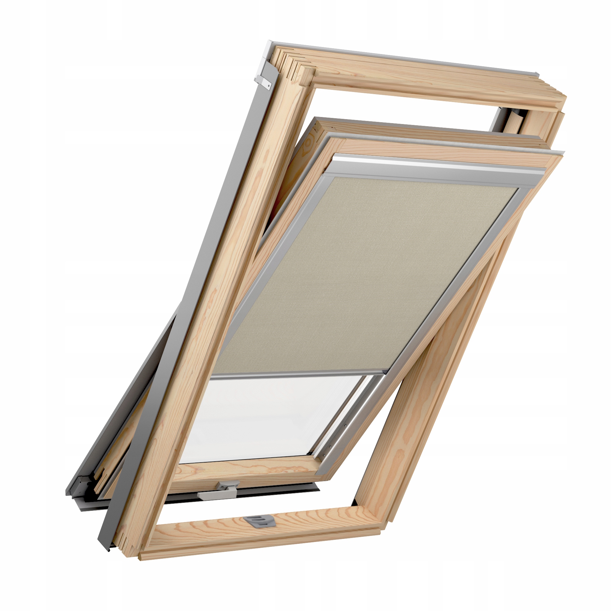 Roleta Termo na okná RoofLITE+ Dakstra Velux Fakro 78x140 M8A piesková