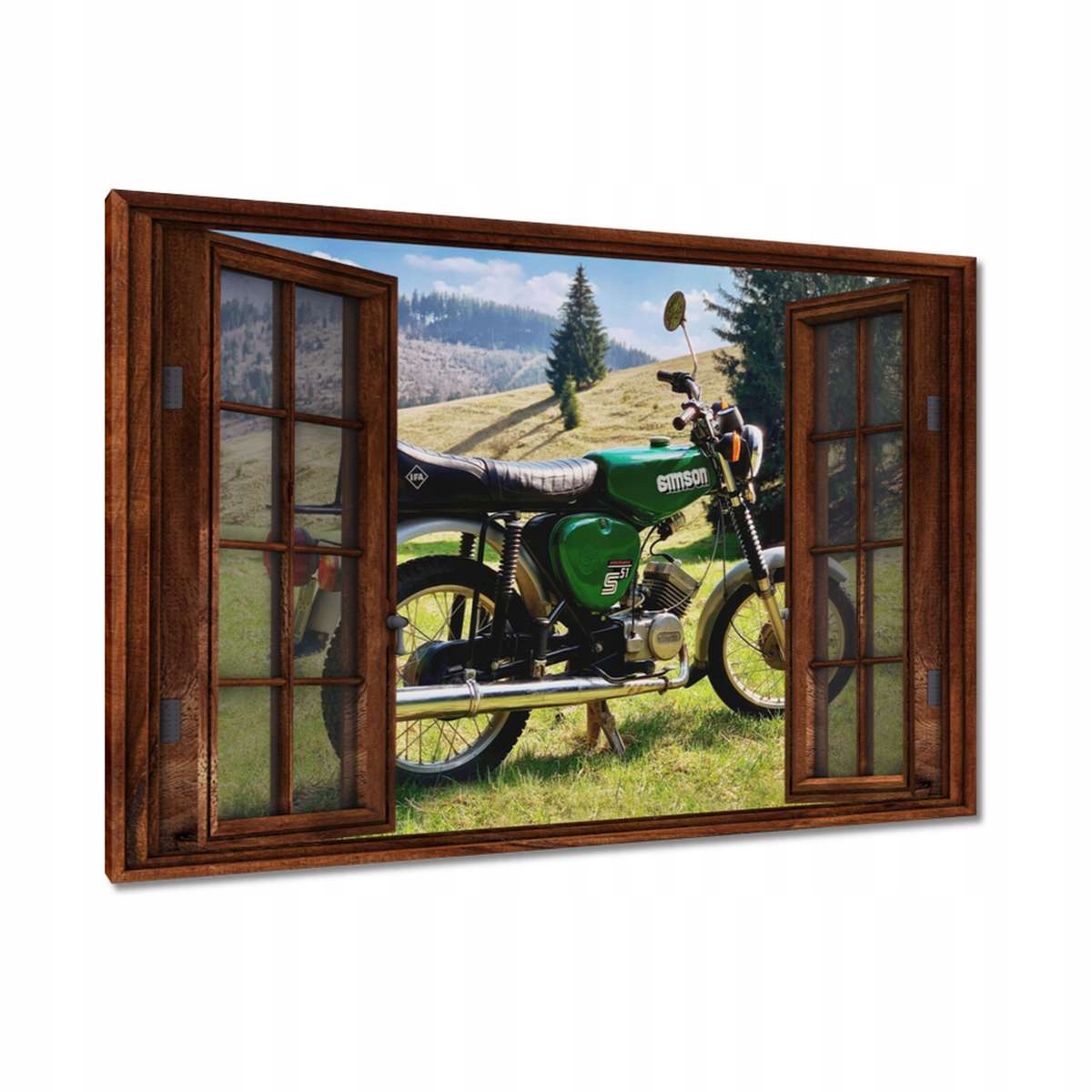 Obrazy 120x80 motocykl Simson S51