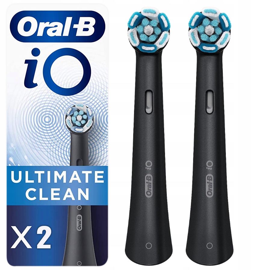 

2x Końcówka Oral-b Io Black Ultimate Care Czarna