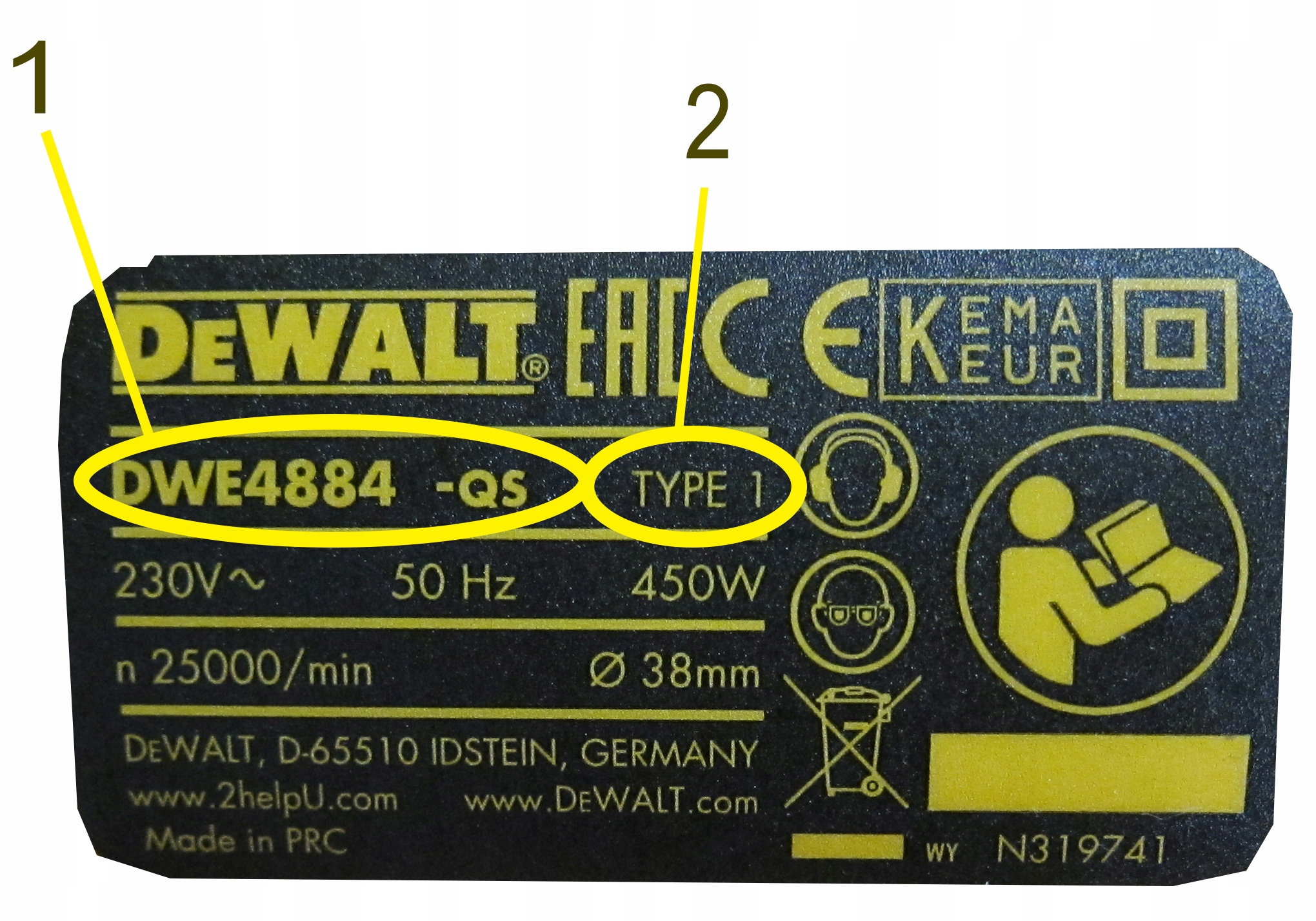 DEWALT UCHWYT NA BITY ZACZEP MAGNETYCZNY Marka DeWalt