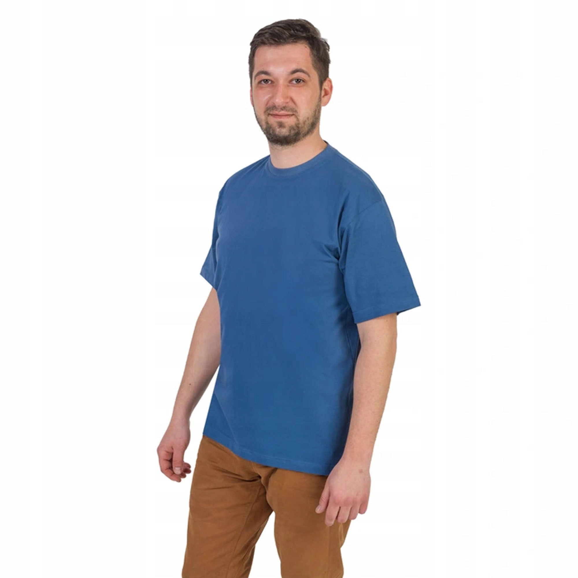 

Bawełniany Przewiewny T-shirt Męski R. M