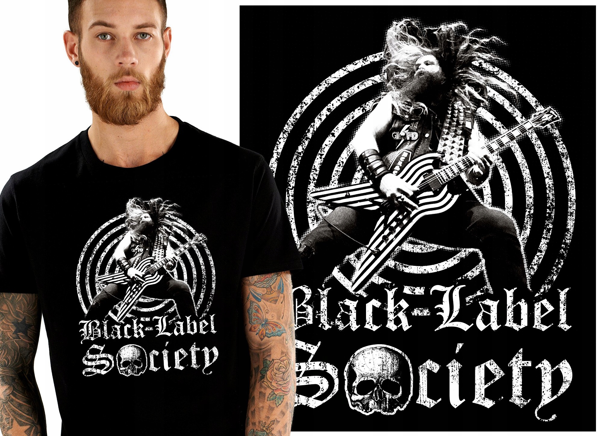 

Black Label Society Bls Sdmf Koszulka Męska L