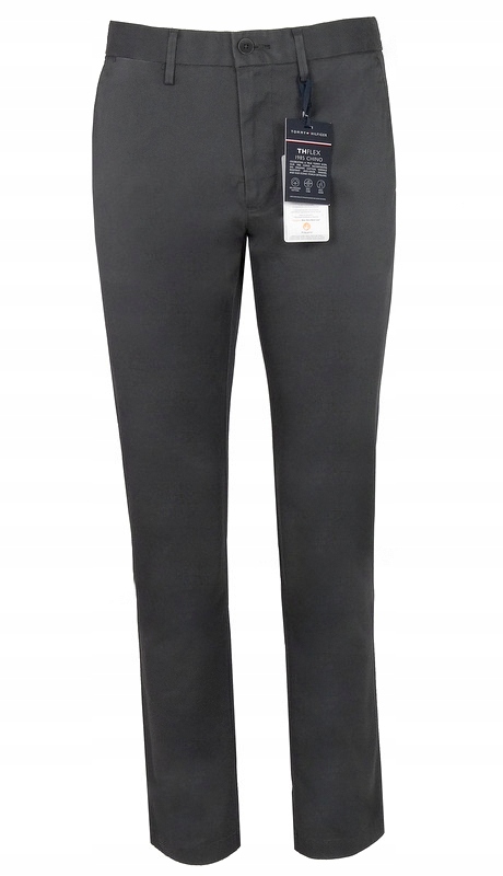 Tommy Hilfiger pánské kalhoty, chinos, šedé, 32/36