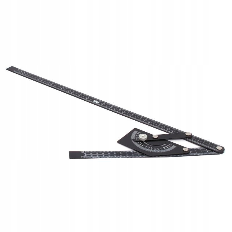 KĄTOWNIK NASTAWNY + KĄTOMIERZ 230x500mm 0-180° Marka XL-Tools