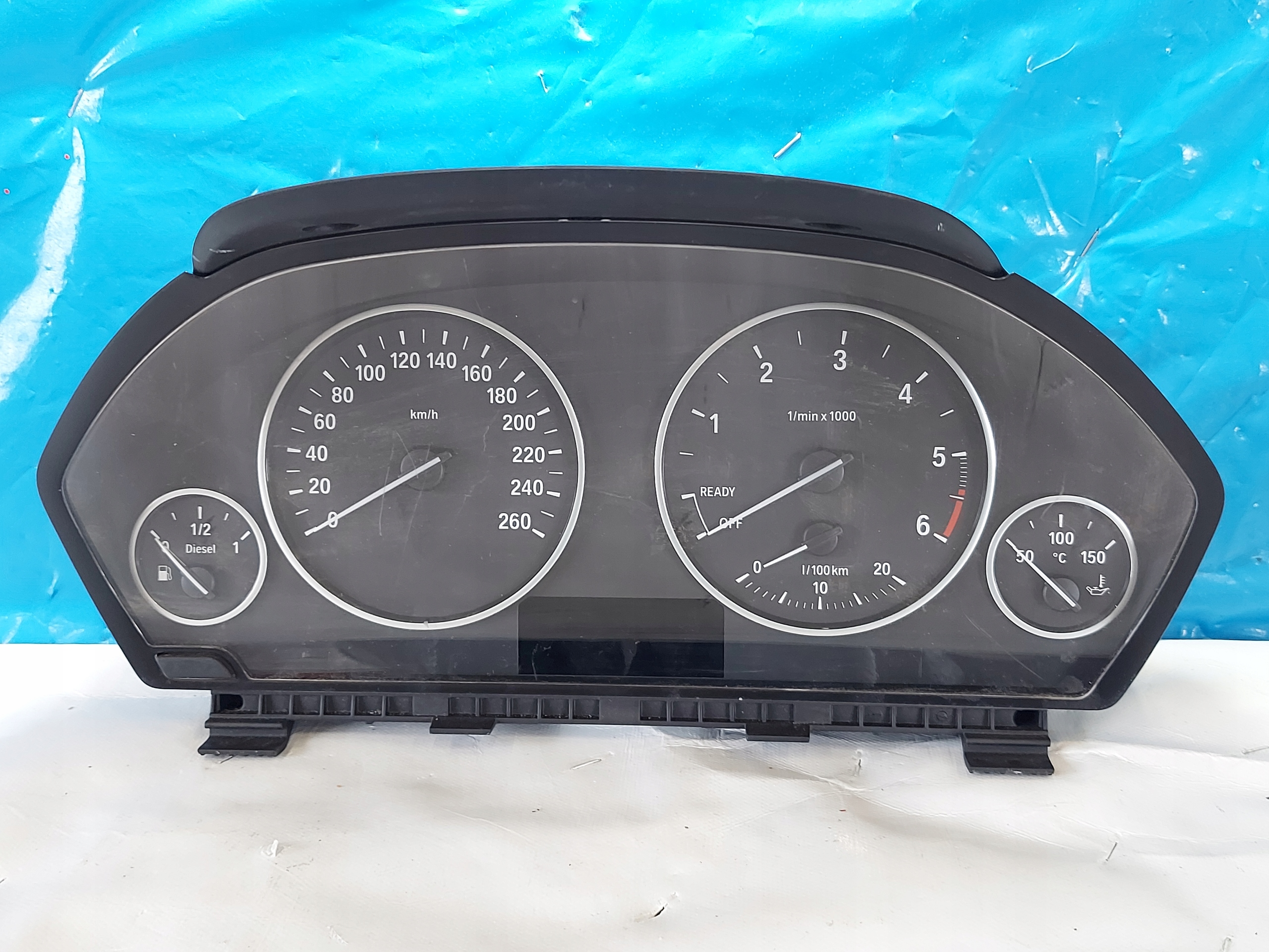 dials clock BMW 3 F30 2.0 TD 2012r 62109283314