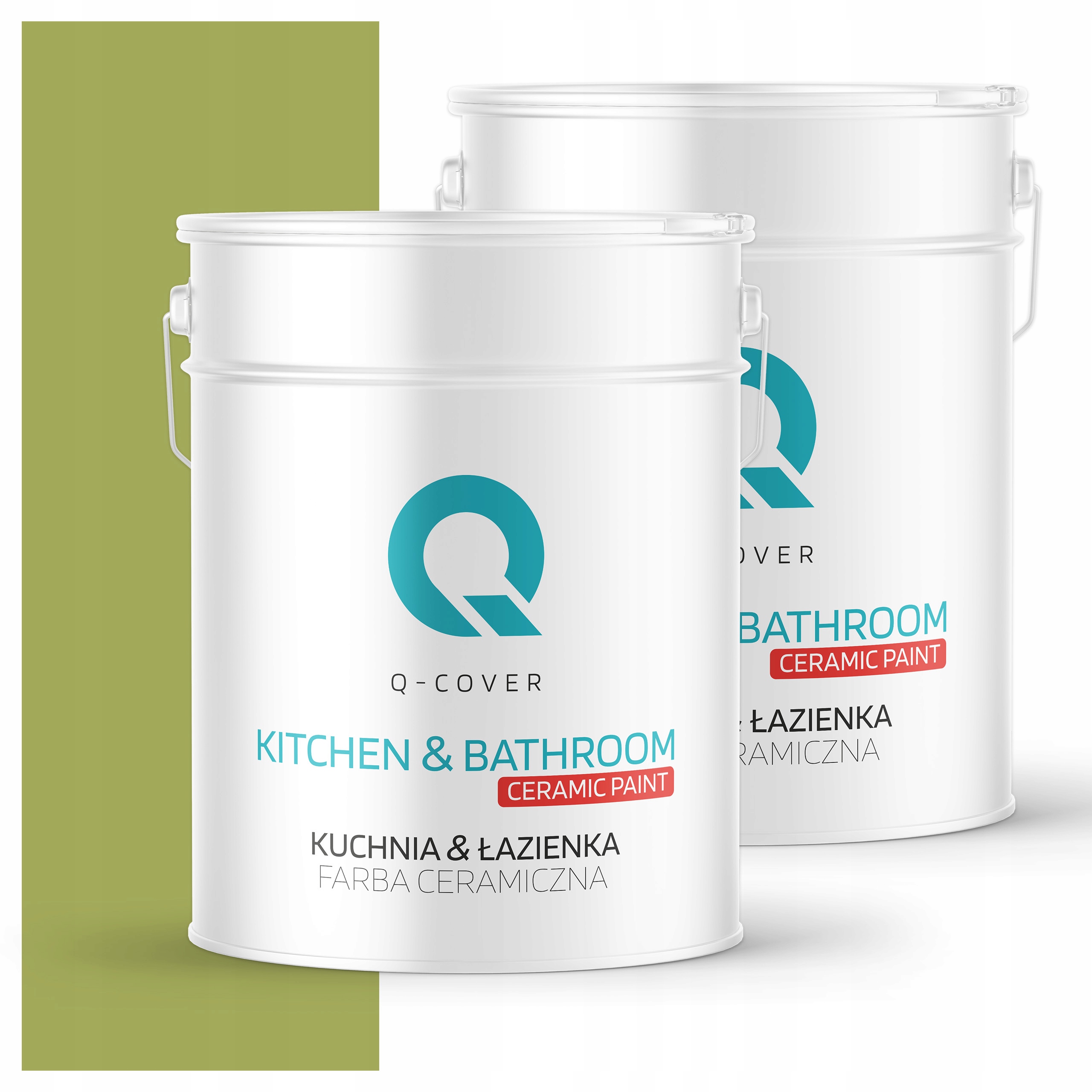 Farba do kuchyne a kúpeľne Umývateľná 10L Hlboká hrachová matná Tmavá H2437