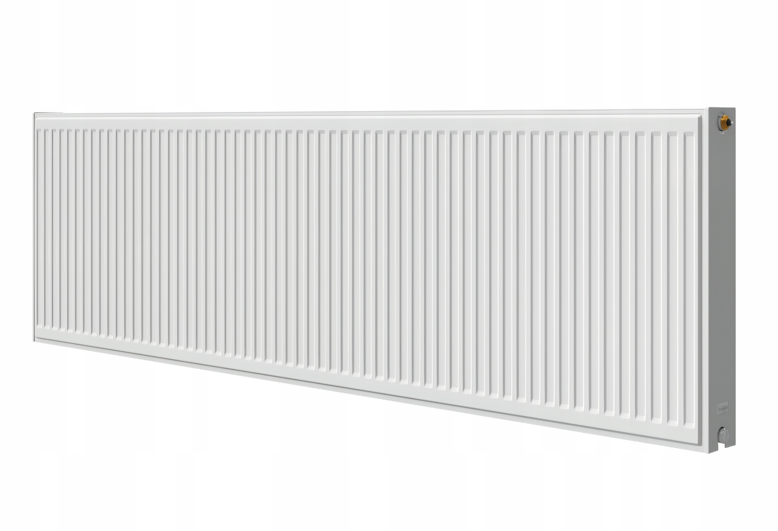 Grzejnik Stalowy Płytowy Panelowy Dolny Typ CVM22 60X200 CM 5358 W Biały