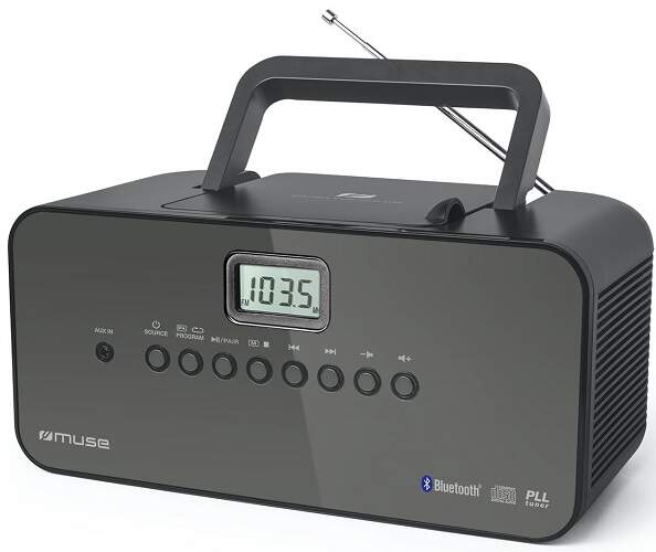 Muse M-22BT, prenosné rádio s CD a Bt