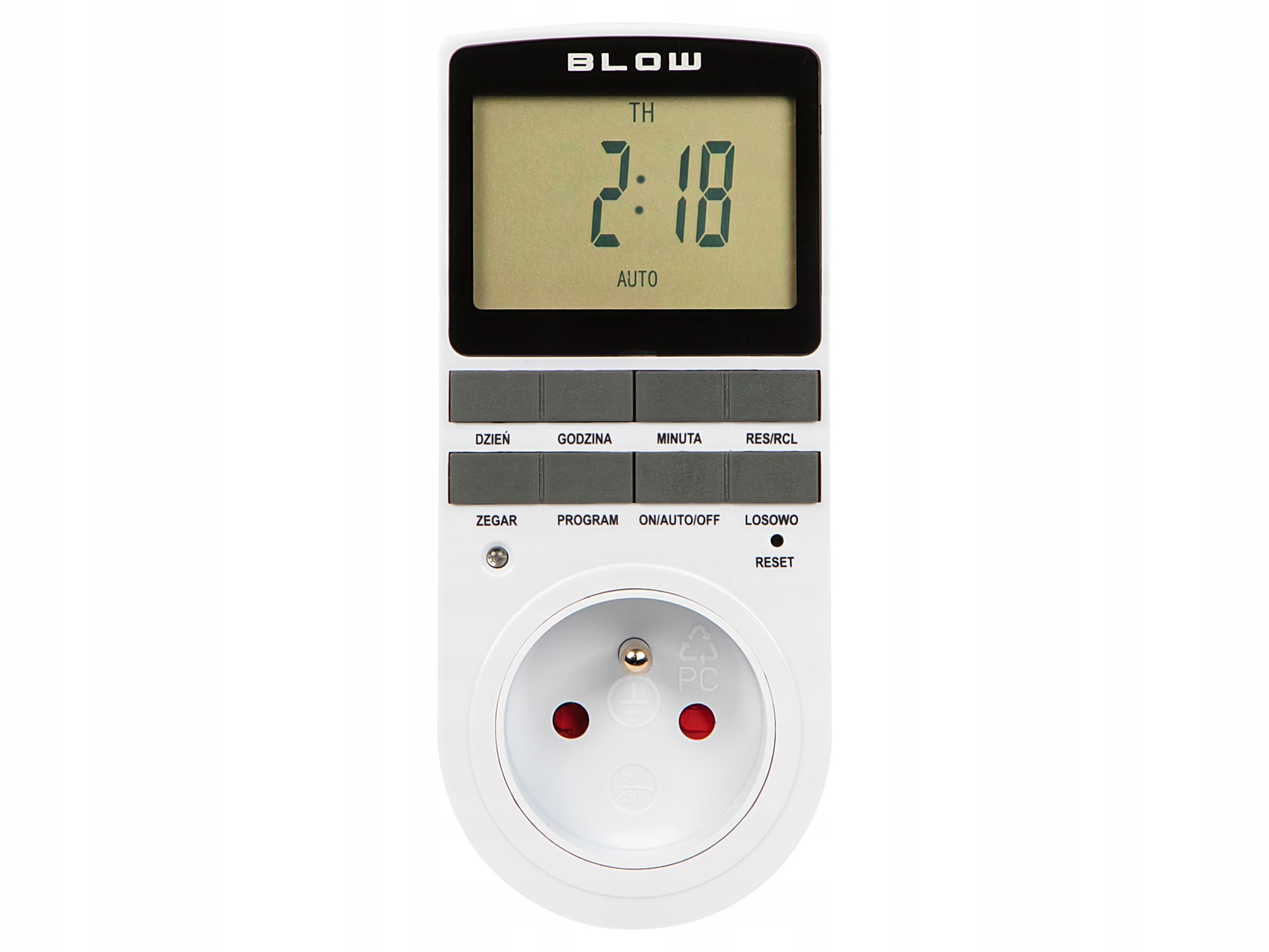 2x PROGRAMATOR CZASOWY WŁĄCZNIK WYŁĄCZNIK LCD CYFROWY HARMONOGRAM 7 DNI Model T5