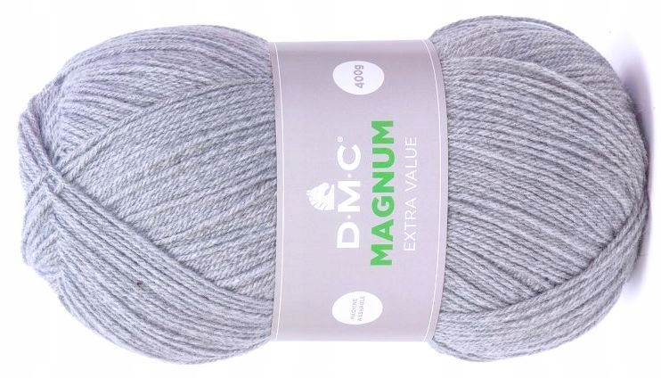 příze Magnum DMC kol. 997 světlá popelavá 400gr