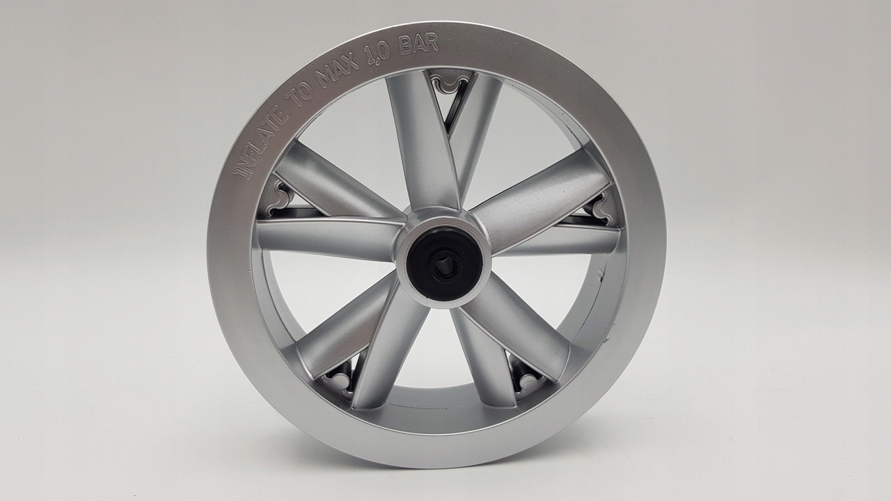 Obręcz, felga nożyce do wózka 10x2 (przód), srebr Kod producenta 10x2.0 10x1.75