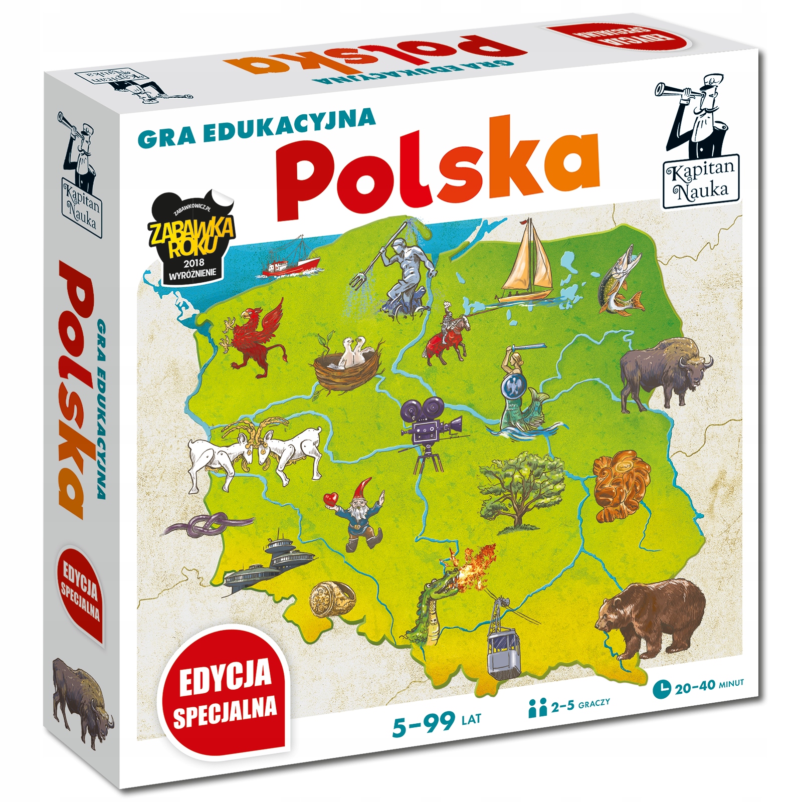 

Gra edukacyjna. Polska. Ed. Specjalna