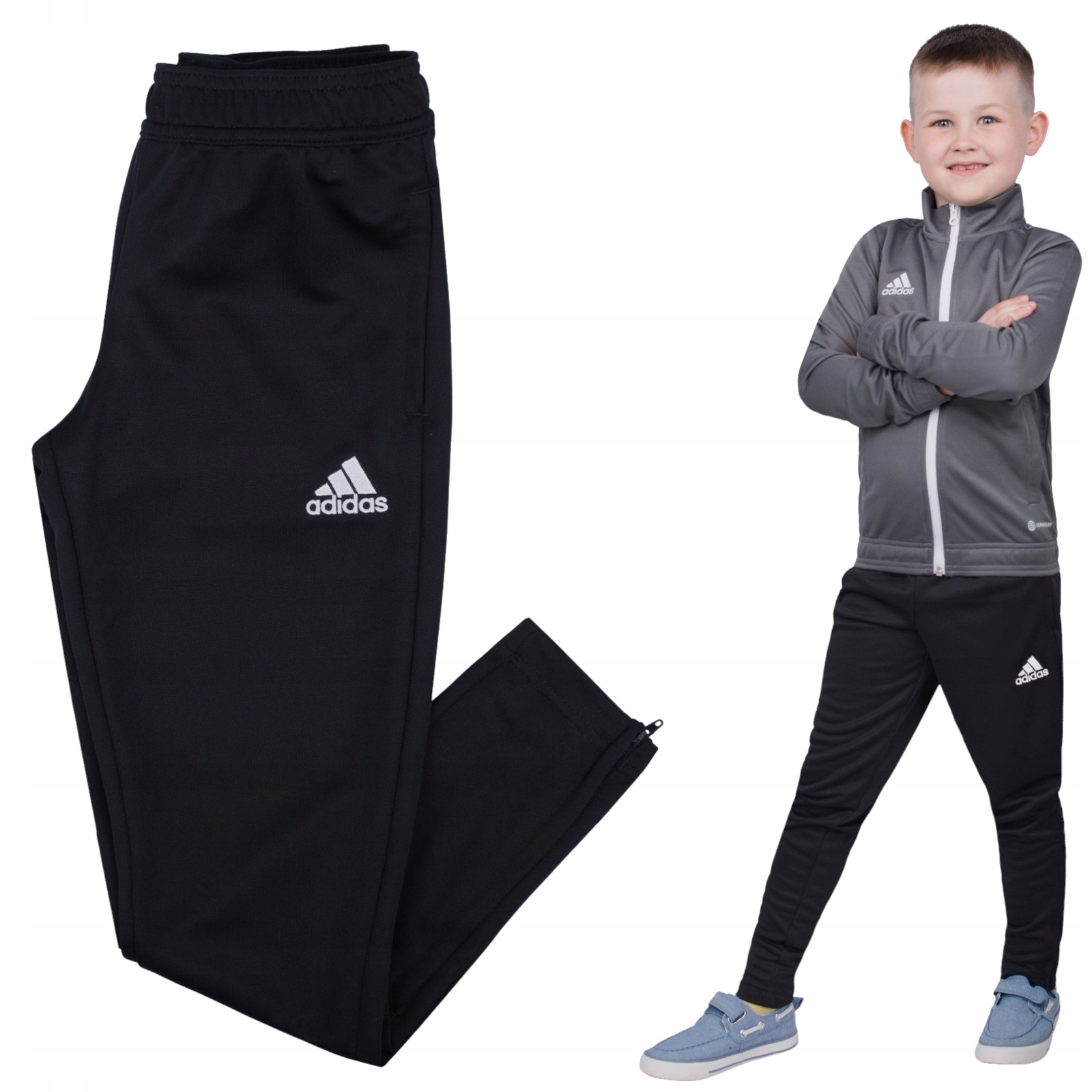 

Adidas Spodnie Chłopięce Dresowe Sportowe 140