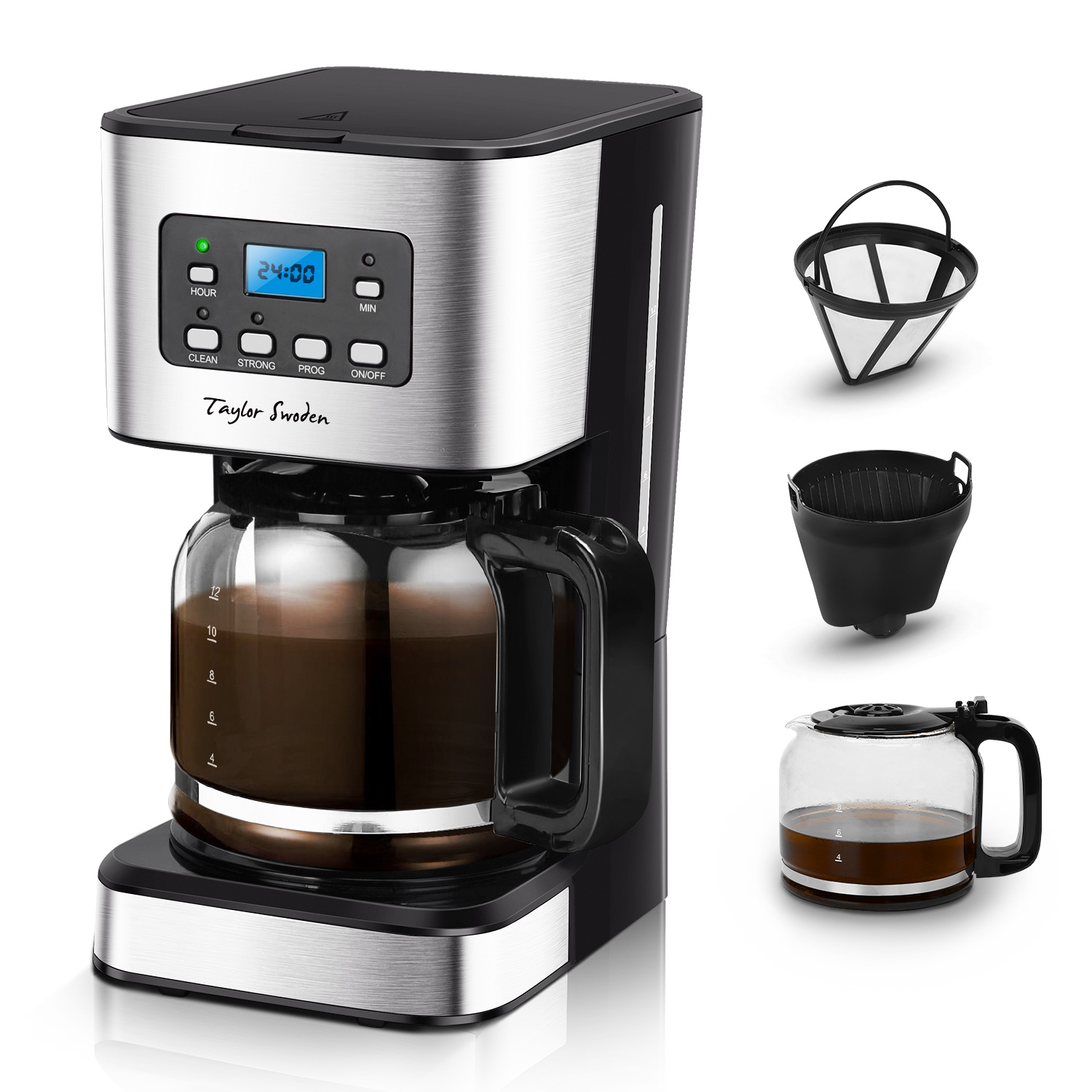 

Ekspres do kawy przelewowy 950W 1.5LTaylor Swoden