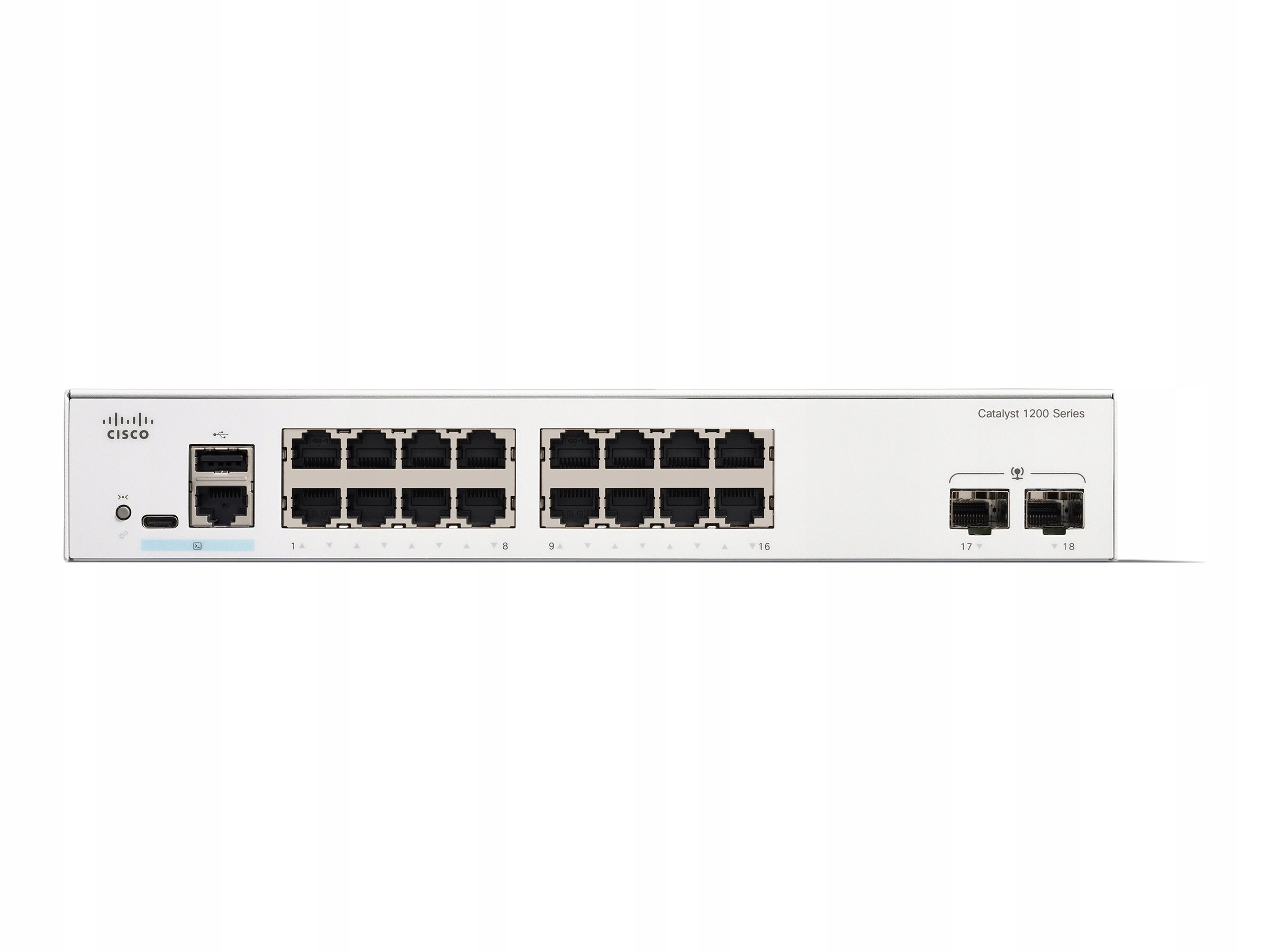 Cisco Catalyst 1200, 16-portový Ge, 2x1G Sfp