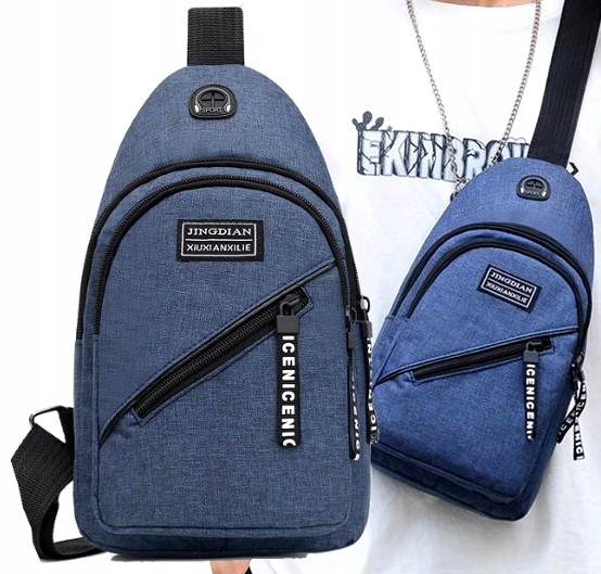 

Plecak torba Męska lekka saszetka na ramię miejska