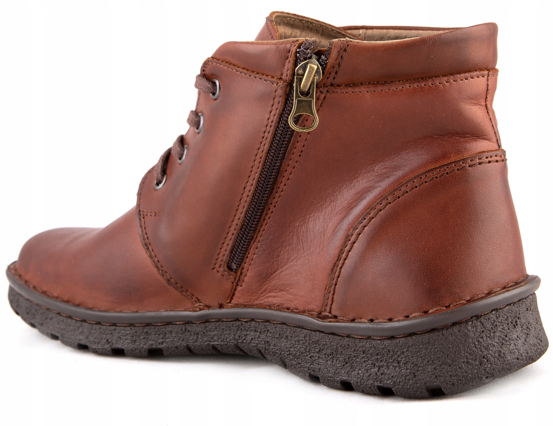 Buty męskie zimowe MIĘKKIE SZEROKIE SKÓRZANE 45 Kod producenta 208 BR 45