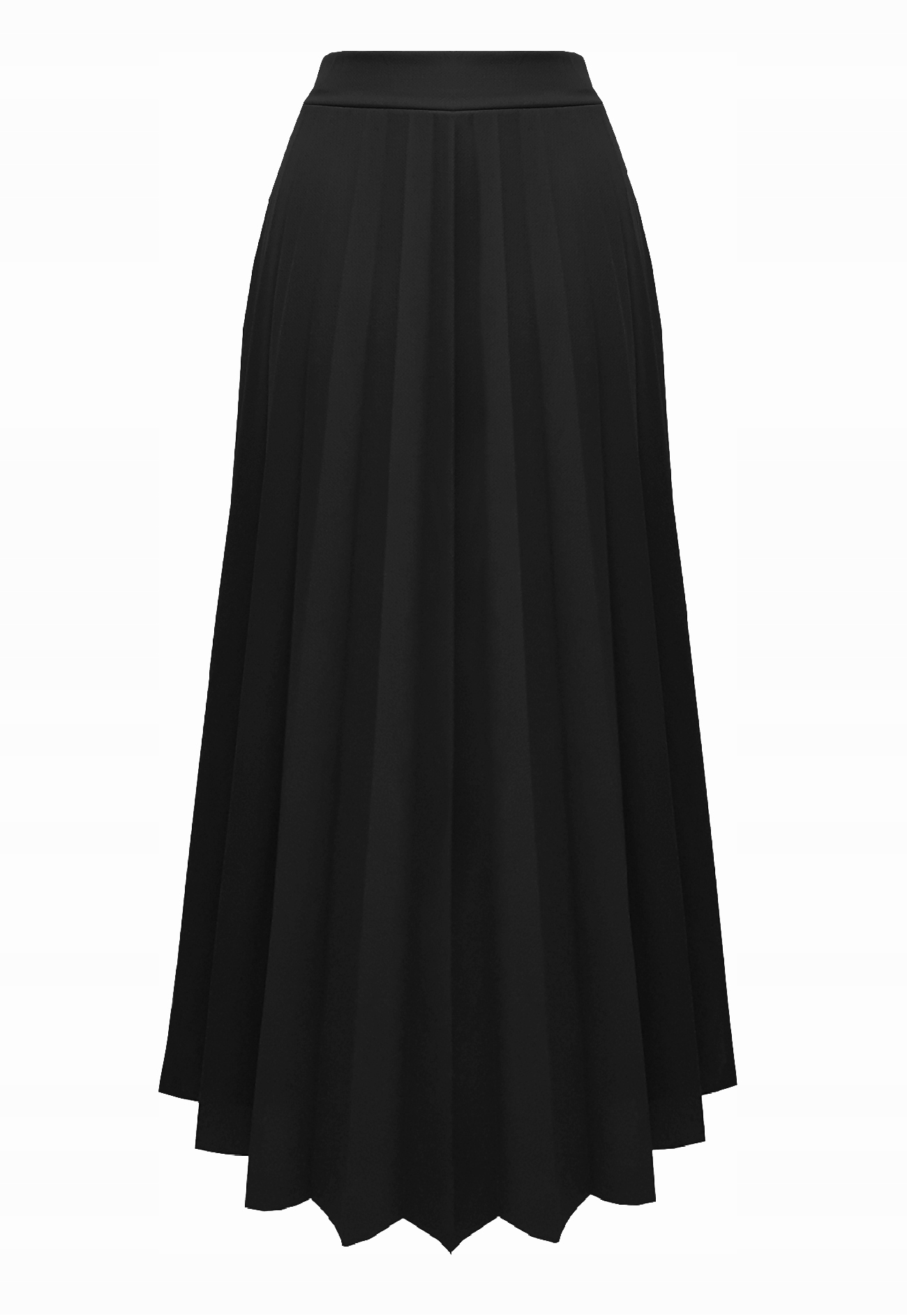 Zjawiskowa DŁUGA Spódnica 7/8 PLISOWANA Kolory Wzór dominujący bez wzoru