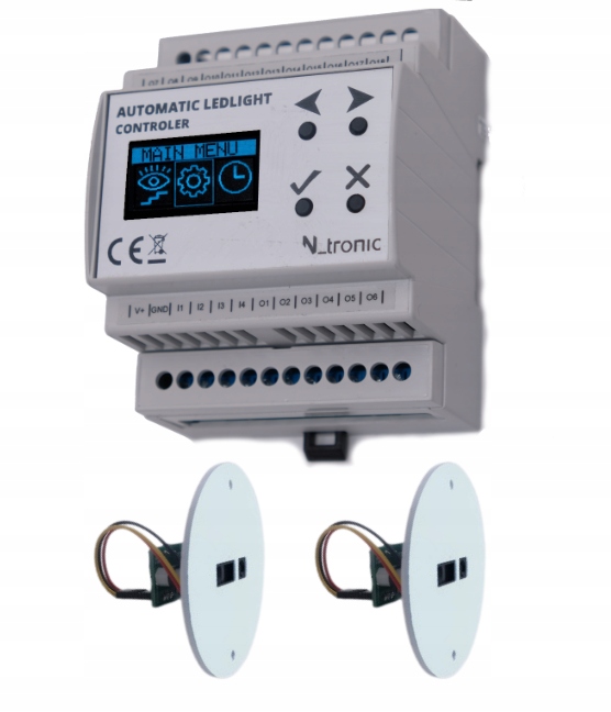 Schodiskový ovládač s astronomickým časovačom