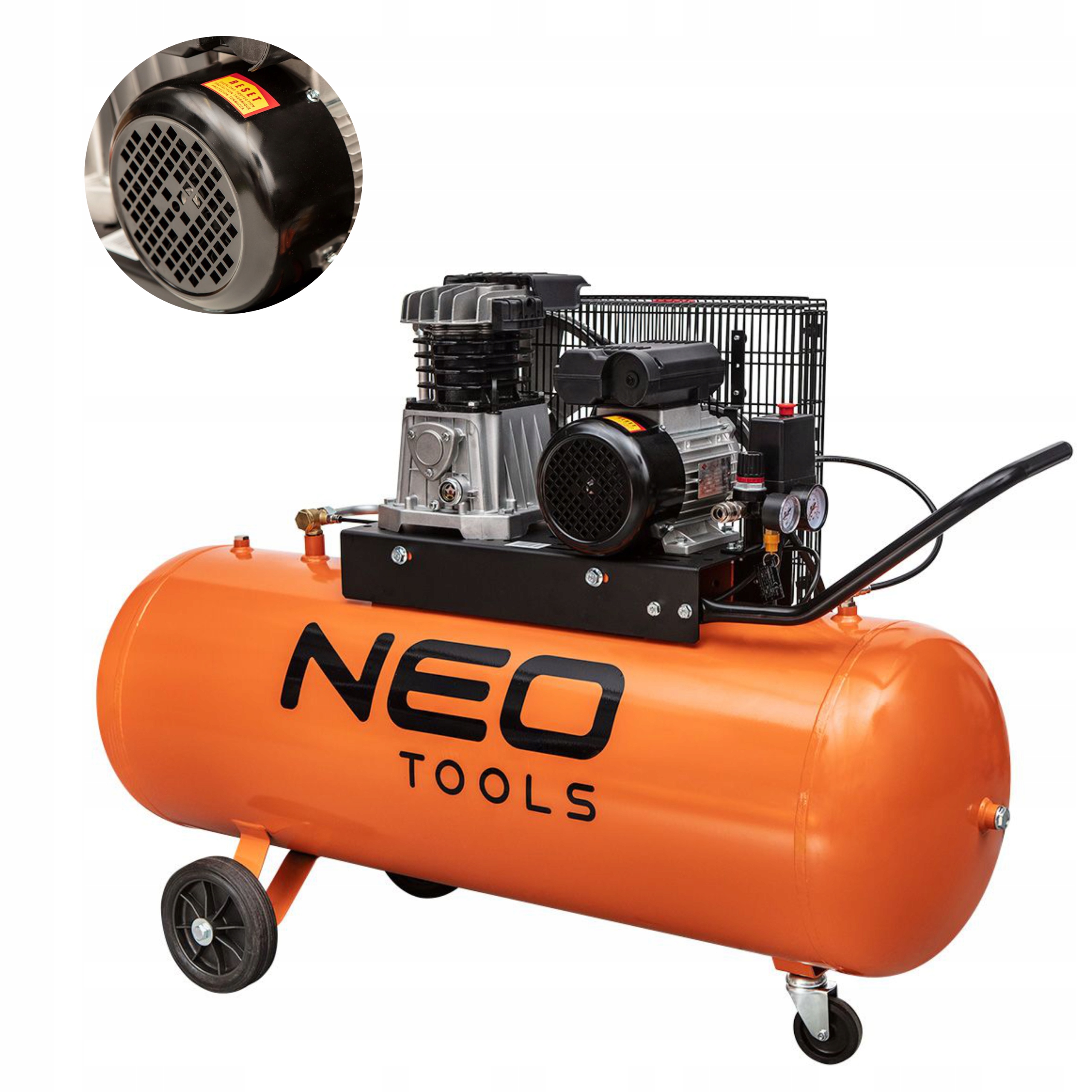 NEO TOOLS 12K031 KOMPRESOR OLEJOWY 150L, 230V Zasilanie sieciowe