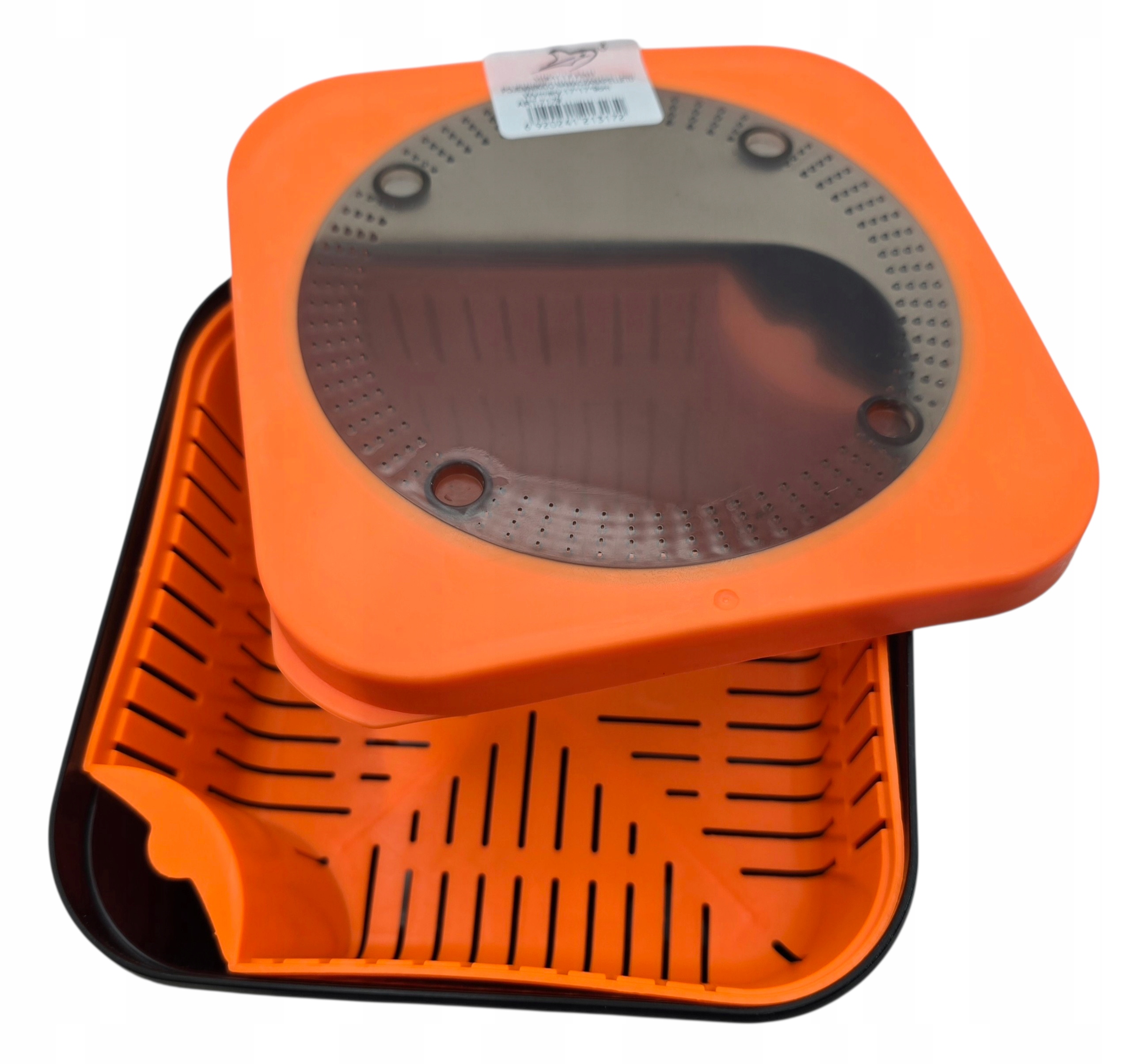 Pojemnik Do Namaczania Odsączania Pelletu Z Sitkiem 1,8l 17x17x9 cm