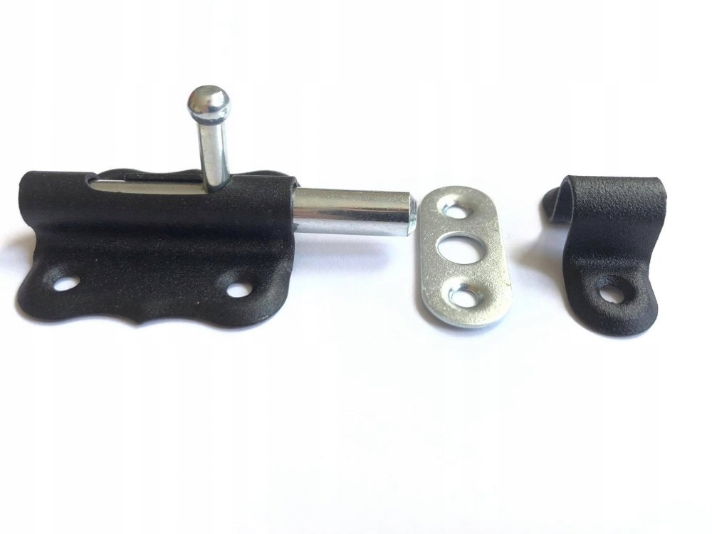 

Wo 50c Zasuwka z ryglem okrągłym 50x50mm czarny