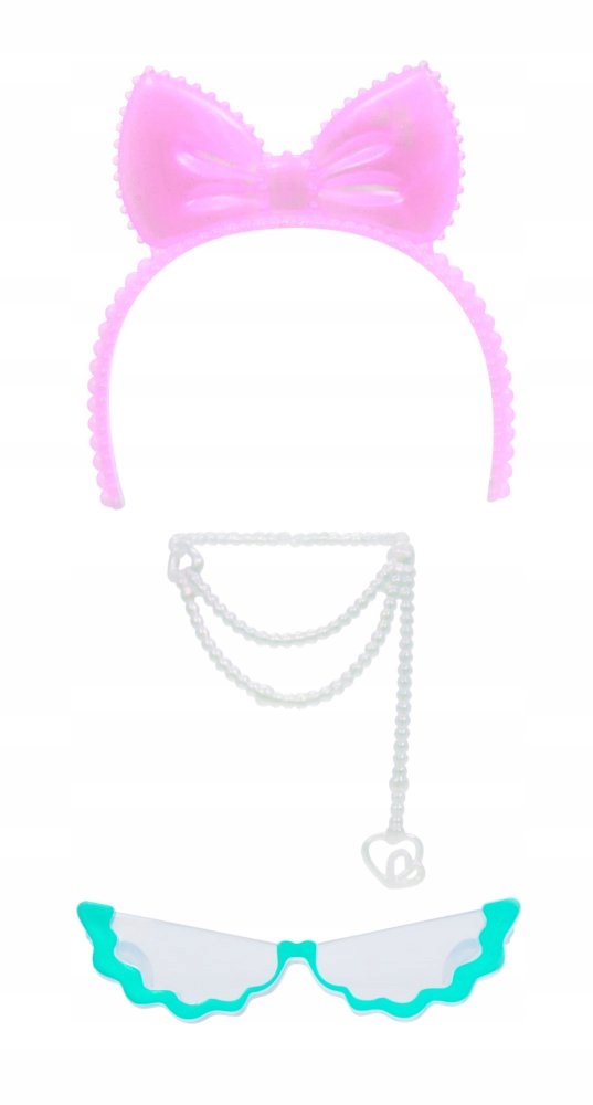 LOL Lalka Tweens Mermaid LOLA WAVES Surprise Syrenka Color Change AKCESORIA Materiał plastik