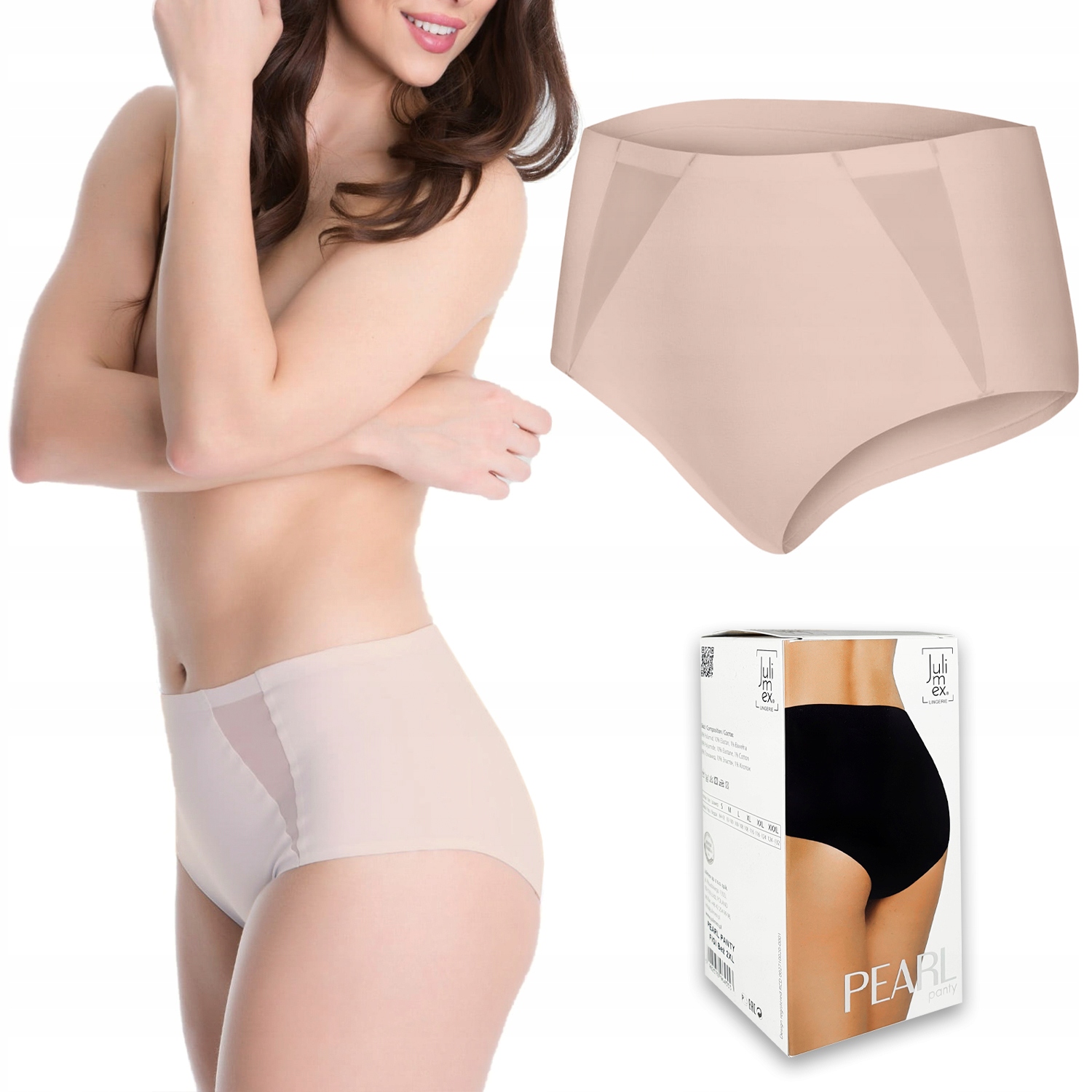 

Figi pearl majtki bezszwowe Julimex r L
